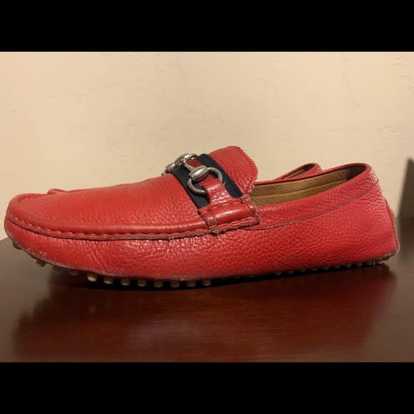 Gucci Leather Driver with Web main image 4
